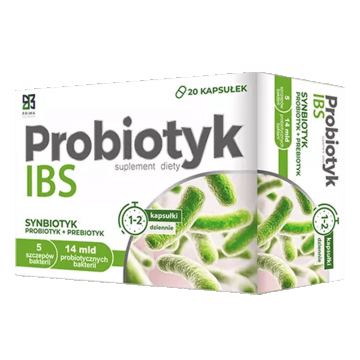 IBS probiotic, 20 capsule