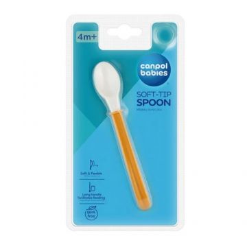 Lingurita din silicon moale, 1 bucata, Canpol babies