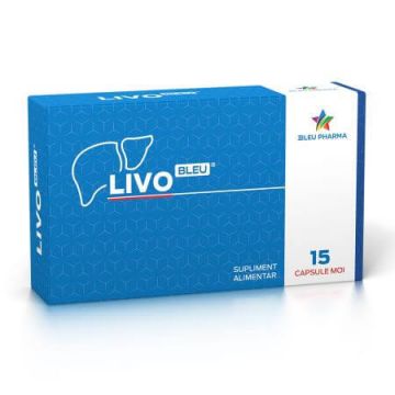 LivoBleu, 15 capsule moi, Bleu Pharma