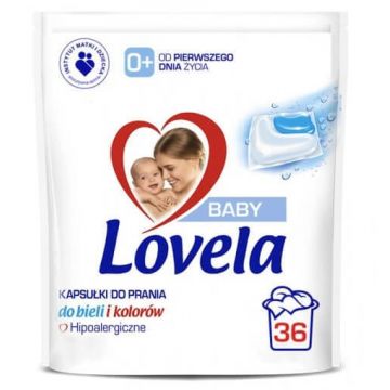 Lovela Baby hipoalergenic capsule de spălare a culorilor 36 bucăți