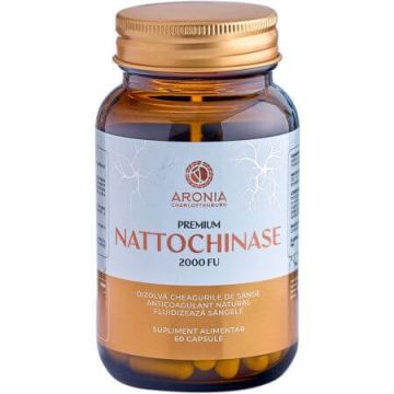Nattochinase Premium, 2000 FU, 60 capsule, Aronia Charlottenburg