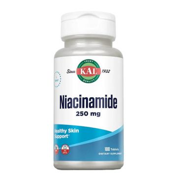 Niacinamide, 250 mg, 100 tablete, Secom