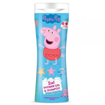 Peppa Pig el duș și șampon 2in1 Winia, 300ml