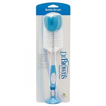Perie albastra pentru biberoane, 1 bucata, Dr. Brown's