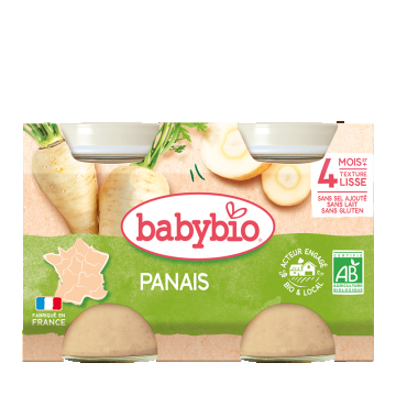 Piure de pastarnac Bio, 2 x 130g, BabyBio