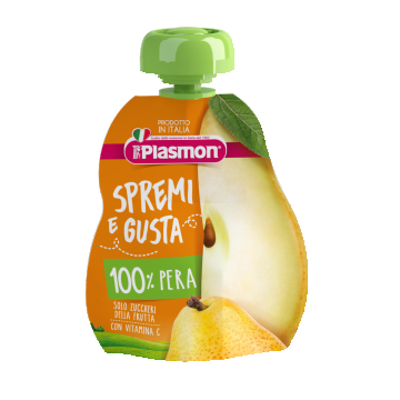 Piure mix de fructe mar, banana si para 6 luni+, 100g, Plasmon