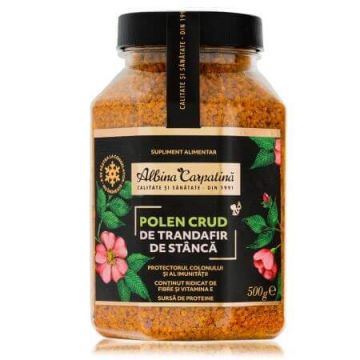 Polen crud de trandafir de stanca, 500 g, Albina Carpatina