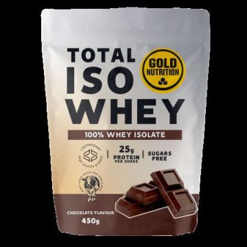 Pudra proteica cu aroma de ciocolata Total Iso Whey, Gold Nutrition