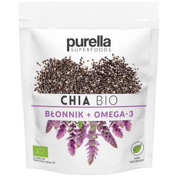 Purella Superfoods Chia Bio, semințe, XL, 200 g