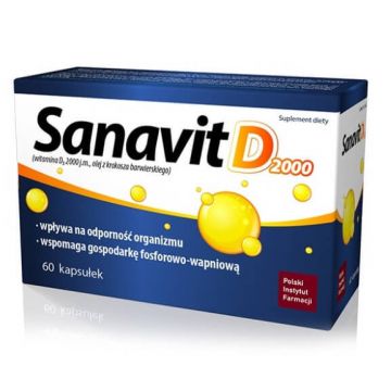 Sanavit D 2000 60 capsule