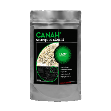 Seminte de Canepa, 300 g, Canah