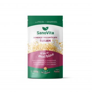 Seminte de susan decorticat, 200 g, SanoVita