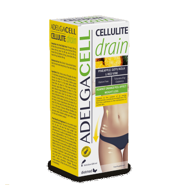 Suspensie orala AdelgaCell Celulite Drain, 600 ml, Dietmed