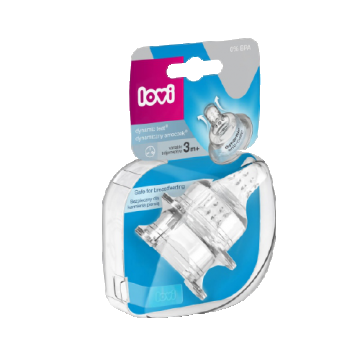 Tetina Dinamica cu flux variabil, 2 bucati, LOVI