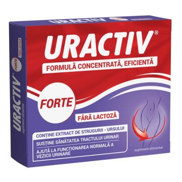Uractiv Forte fără lactoză, 10 capsule, Terapia