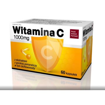 Vitamina C 1000 mg, 60 capsule