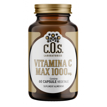 Vitamina C MAX 1000mg, 60 capsule, COS Laboratories