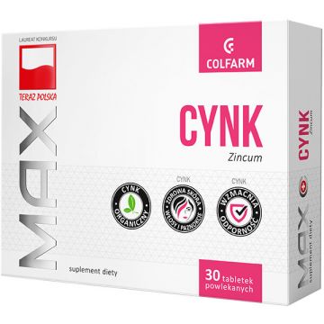 Zinc 10 mg, 30 comprimate filmate