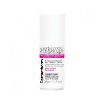 Dermatherm Optimal tolerance concentrat organic pentru conturul ochilor, 15ml