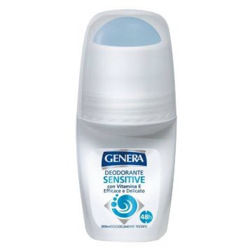 Genera Deodorant roll-on sensitive cu vitamina E, 50 ml