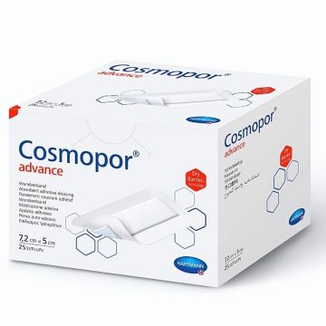 HartMann Cosmopor Advance steril 7,2 x 5 cm, 25 buc