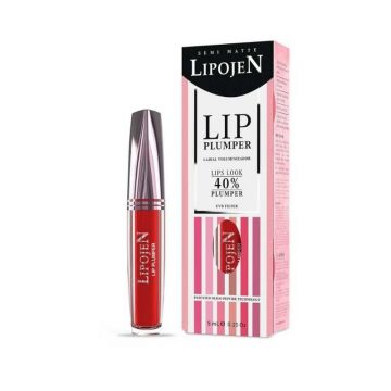 Lipojen Ruj lichid volumizant Ibiza Night semi-mat cu colagen nr. 9, 5 ml