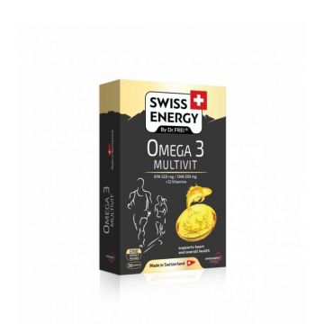 Swiss Energy Omega 3 Multivit, 30 capsule