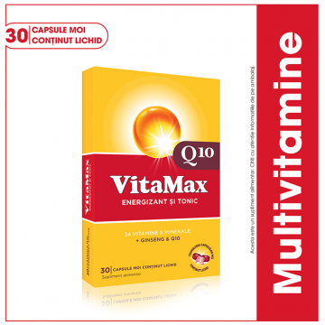 Vitamax Q10, 30 capsule moi