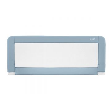 Bariera de protectie pat pentru bebelusi Albastru-gri 45101, 100cm, Reer