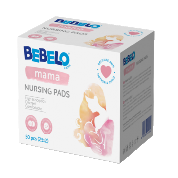 Bebelo Mama Tampoane pentru san, 50 bucati​