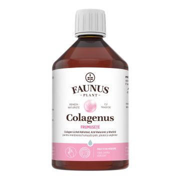 Colagen lichid pentru piele si par Colagenus Frumusete, 500ml, Faunus Plant