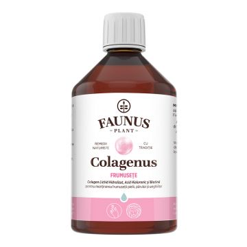 Colagen lichid pentru piele si par Colagenus Frumusete, 500ml, Faunus Plant