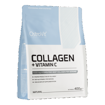 Colagen + Vitamina C Natural, 400g, OstroVit