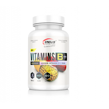 Complex B, 60 capsule, Genius Nutrition