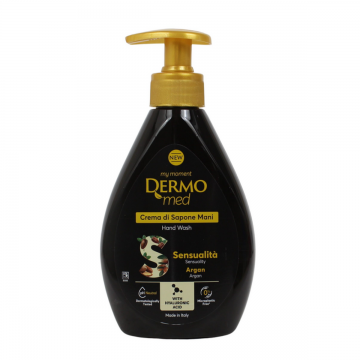 Crema de sapun Argan cu dispenser Senzualitate, 300ml, Dermomed