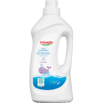 Detergent de rufe cu lavanda, 1000ml, Friendly Organic