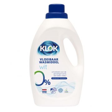 Detergent lichid pentru rufe albe, 27 spalari, Klok