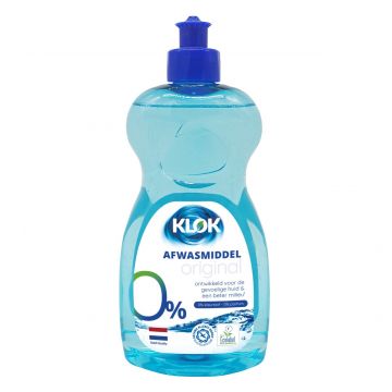 Detergent lichid pentru vase, 500ml, Klok