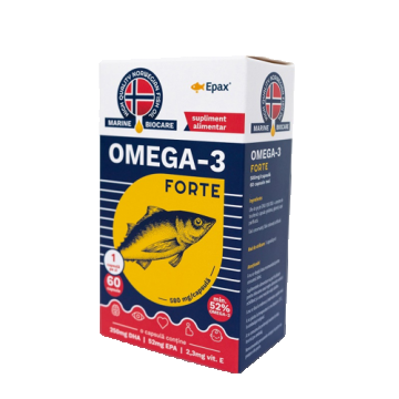 Omega 3 Forte Marine Biocare, 60 capsule, Phyto Biocare