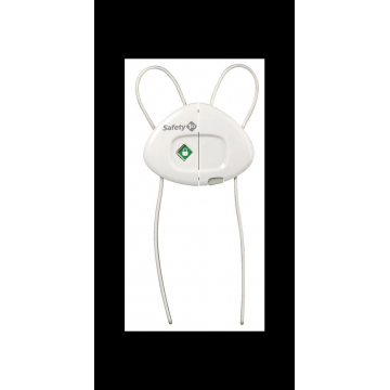 Siguranta flexibila pentru blocare/deschidere usa alb, 1 bucata, Safety 1st