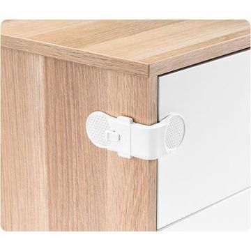 Siguranta pentru blocare sertare si usi de dulapuri 71050, 1 bucata, Reer