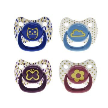 Suzeta din latex rotunda 0-6 luni Baby, 1 bucata, Minut