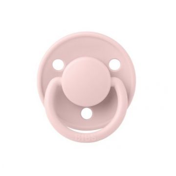 Suzeta din silicon cu tetina rotunda marime universala (0-3 ani) De Lux Blossom, 1 bucata, Bibs