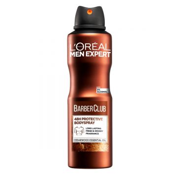 Antiperspirant spray Barber Club, 150ml, L'oreal Men Expert