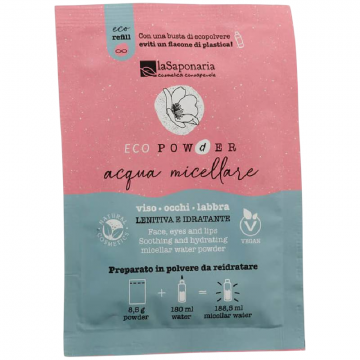 Apa micelara pudra, 8.5g, La Saponaria