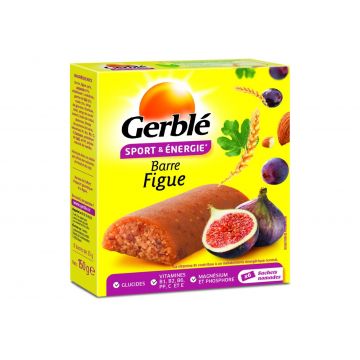 Baton energizant cu smochine, 150g, Gerble Expert Dietetic
