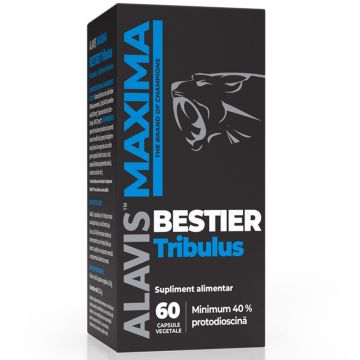 Bestier Tribulus 60 capsule vegetale, Alavis Maxima