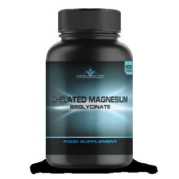 Chelated Magnesium Bisglycinate, 100 capsule, Vitabolic