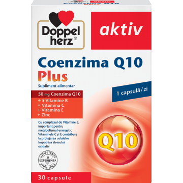 Coenzima Q10 Plus, 30 capsule, Doppelherz