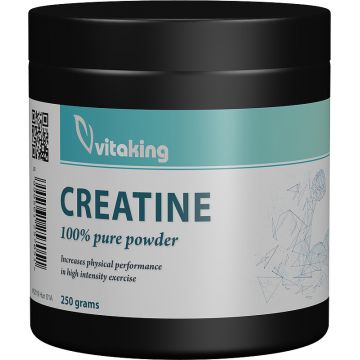 Creatina monohidrata micronizata, 250g, Vitaking